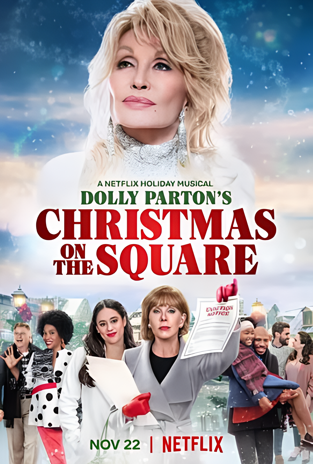 多莉帕顿：广场上的圣诞节